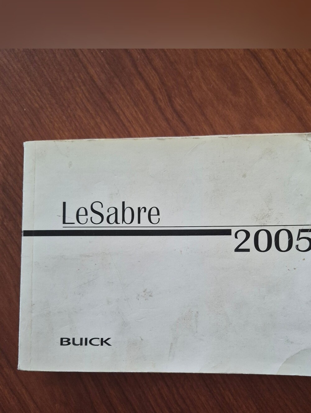 Buick LeSabre 2005 Owner's Manual Complete
